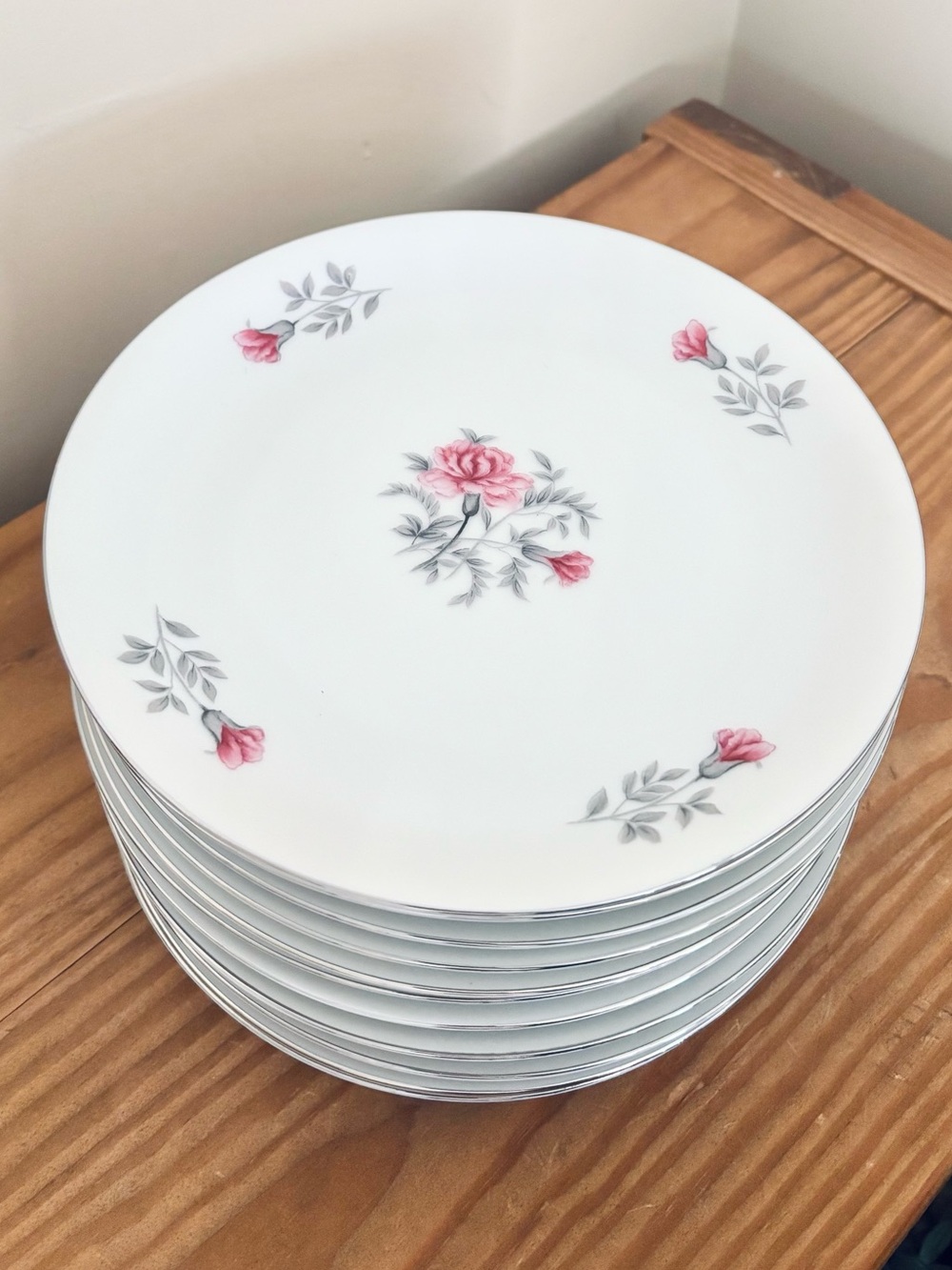 VTG 1960s Arlen Fine China Japan Petite #1562 Salad Plates